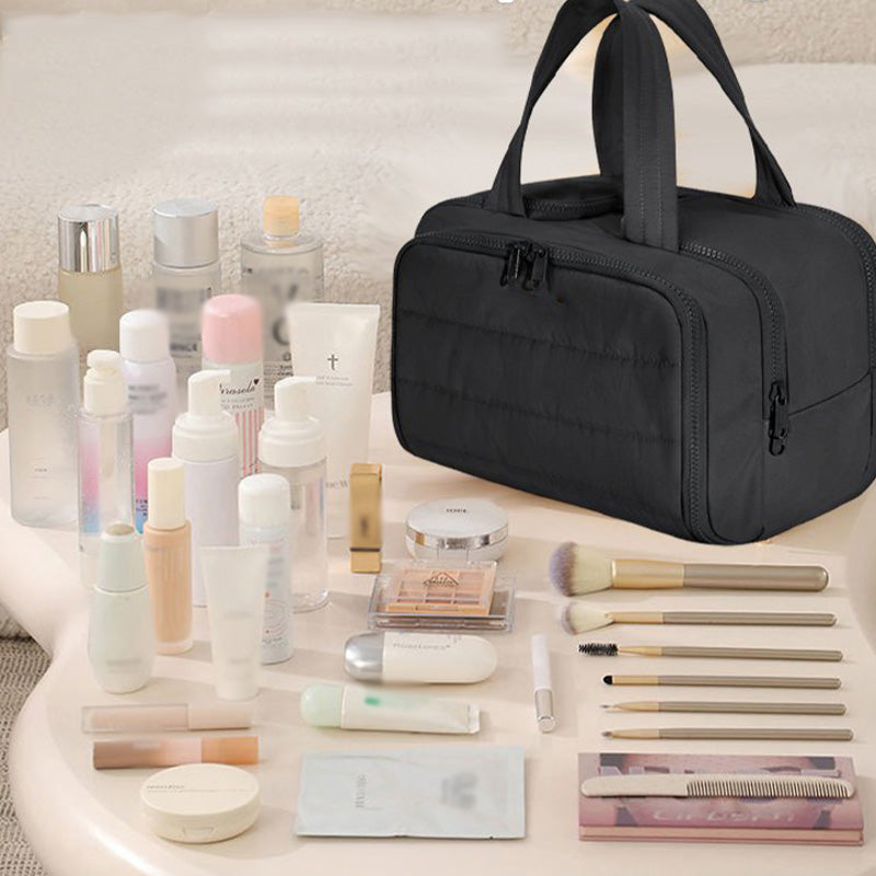 🎁🚀👜 50% de réduction ! ！！Trousse de toilette élégante — Compartiments astucieux pour maquillage & voyages 💄