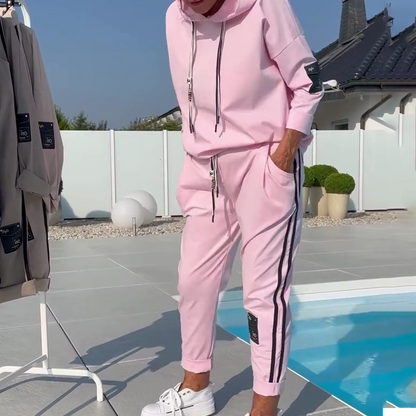 🎁 Hot Sale 61% OFF 🔥Ensemble décontracté 2 pièces à capuche et pantalon de jogging pour femmes