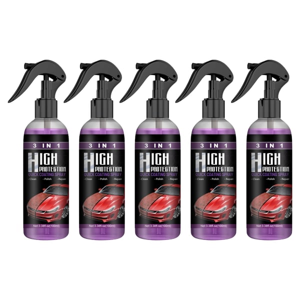 Spray de revêtement de voiture en céramique 3 en 1