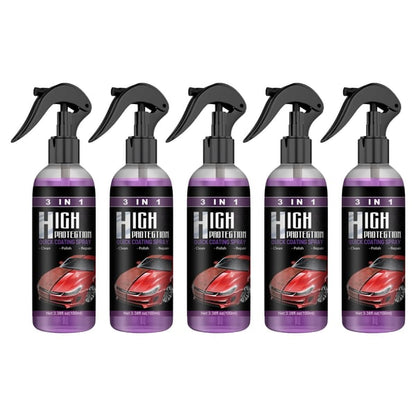 Spray de revêtement de voiture en céramique 3 en 1