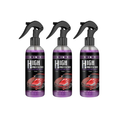 Spray de revêtement de voiture en céramique 3 en 1