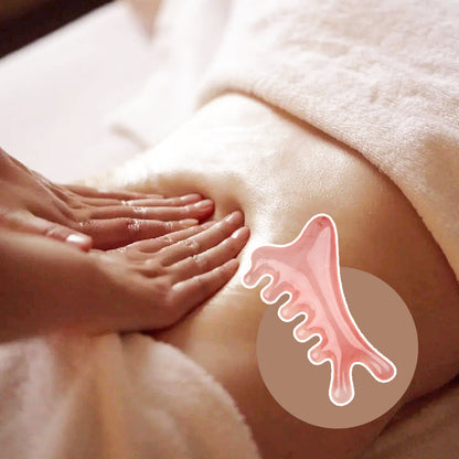 🎁 Achetez-en 1, obtenez-en 1 GRATUIT ! 🎁 🏆 Peigne multifonction de massage crânien et outil Gua Sha – Relaxant et facile à utiliser 🌿👑