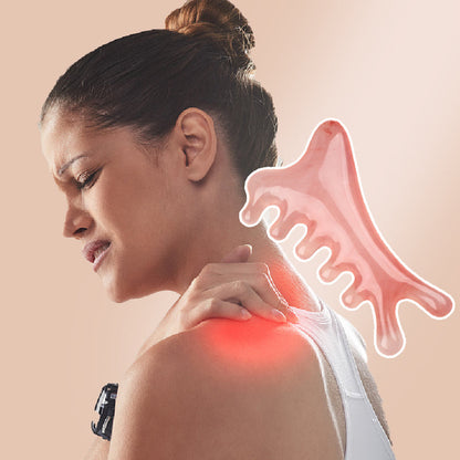 🎁 Achetez-en 1, obtenez-en 1 GRATUIT ! 🎁 🏆 Peigne multifonction de massage crânien et outil Gua Sha – Relaxant et facile à utiliser 🌿👑