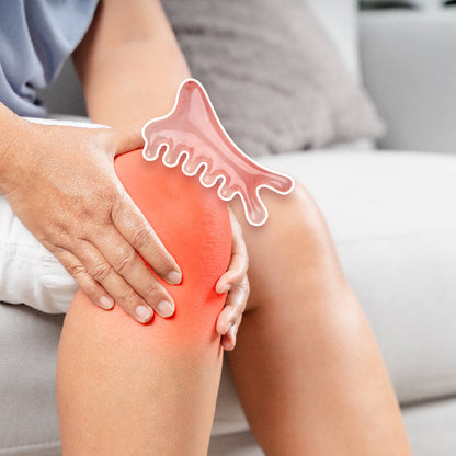 🎁 Achetez-en 1, obtenez-en 1 GRATUIT ! 🎁 🏆 Peigne multifonction de massage crânien et outil Gua Sha – Relaxant et facile à utiliser 🌿👑