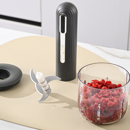 Hachoir à Viande Électrique Sans Fil pour Usage Domestique