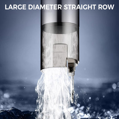 Siphon de sol rond allongé pour salle de bain