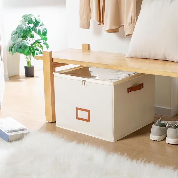 ⏳Offre à durée limitée : 50 % de réduction💥Organisateur de chaussures en tissu, boîte de rangement