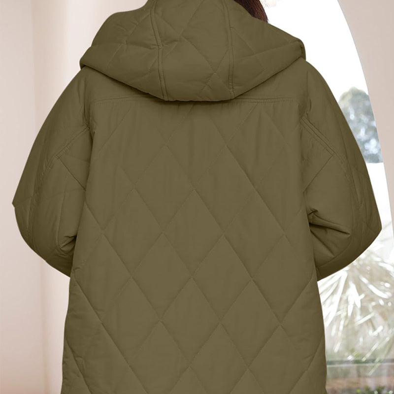 🔥livraison gratuite——Veste matelassée à capuche pour femmes, tendance hiver