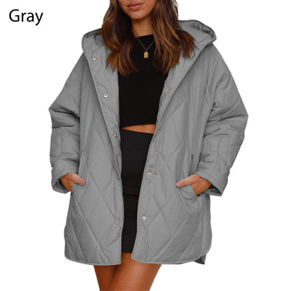 🔥livraison gratuite——Veste matelassée à capuche pour femmes, tendance hiver