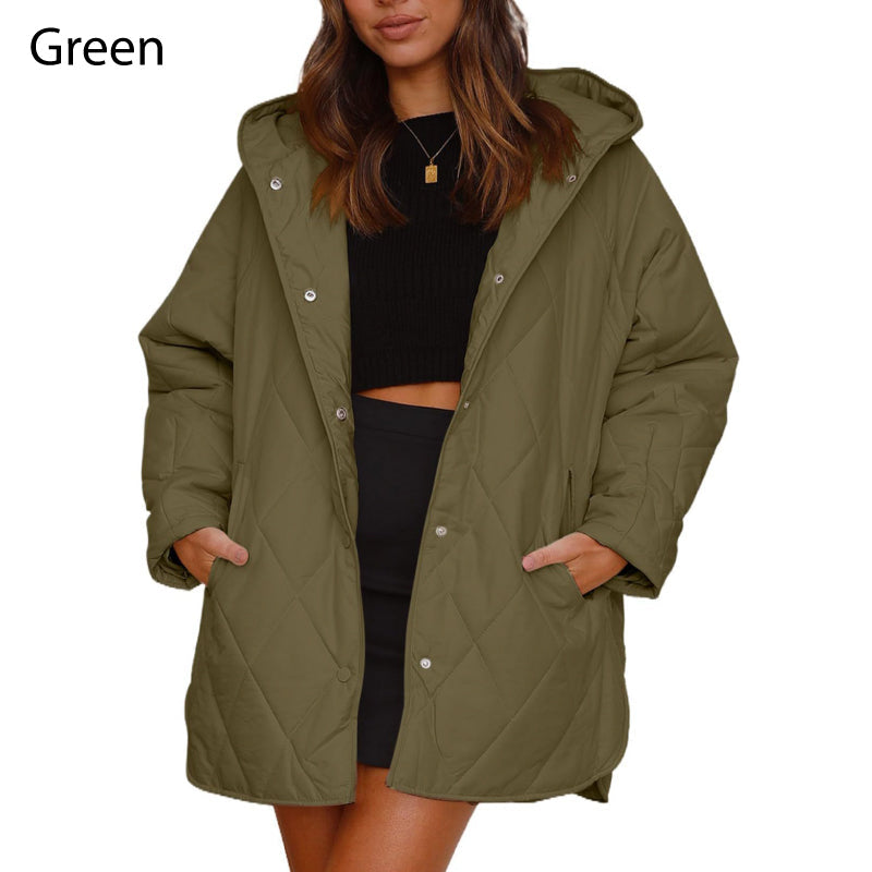 🔥livraison gratuite——Veste matelassée à capuche pour femmes, tendance hiver