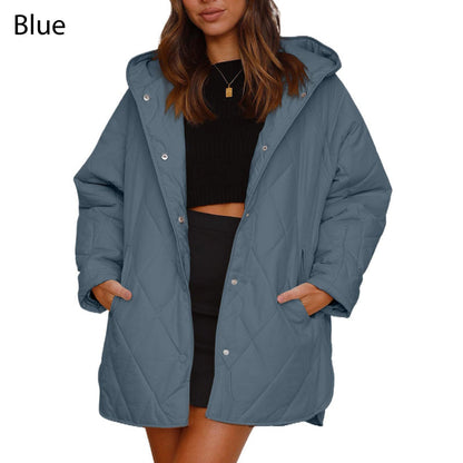 🔥livraison gratuite——Veste matelassée à capuche pour femmes, tendance hiver