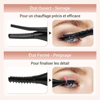 💥Vente du dernier jour 50% de réduction💥Recourbe-cils thermique électrique✨ Clignez des yeux et éblouissez ! 👁️