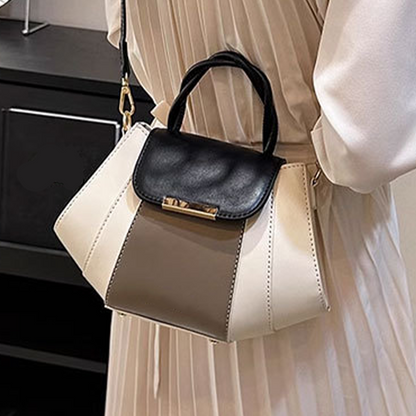 Sac à Main à Blocs de Couleurs Quotidien pour Femme