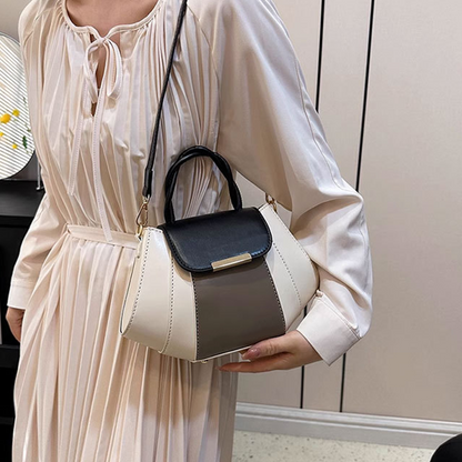 Sac à Main à Blocs de Couleurs Quotidien pour Femme