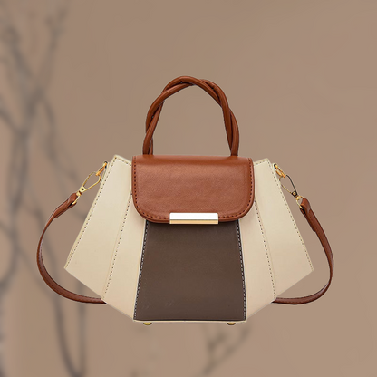 Sac à Main à Blocs de Couleurs Quotidien pour Femme