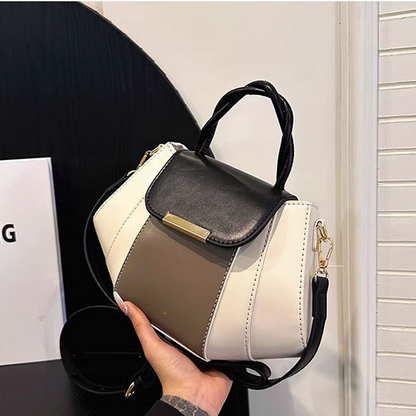 Sac à Main à Blocs de Couleurs Quotidien pour Femme