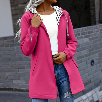 Veste décontractée imperméable pour femmes