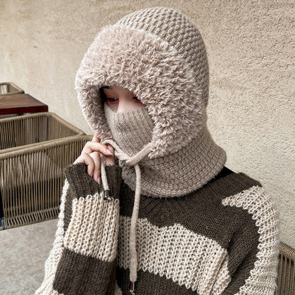 Cagoule d'Hiver 3-en-1 pour Femmes