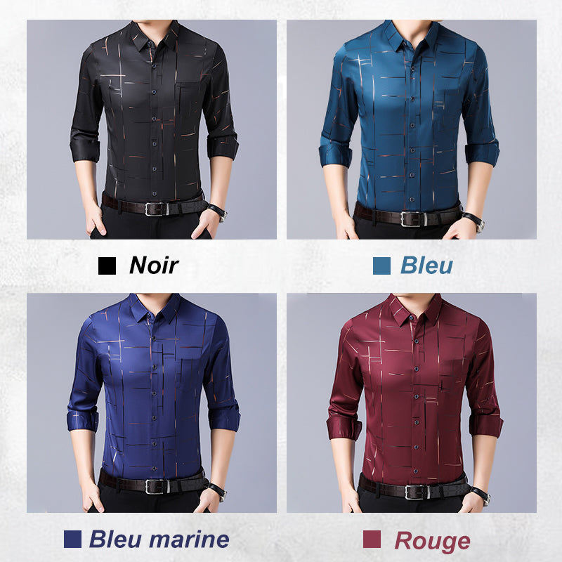 Chemise Légère sans Repassage pour Hommes