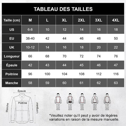 Chemise Légère sans Repassage pour Hommes