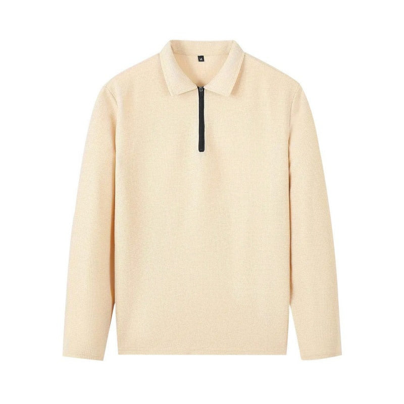Ensemble pour homme : sweat en maille gaufrée et pantalon droit
