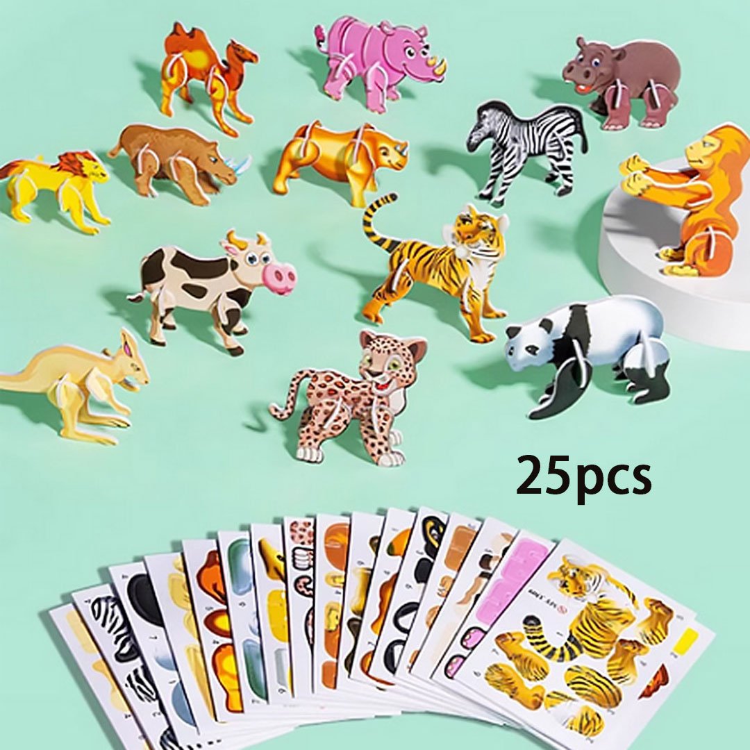 📢📢60% DE RÉDUCTION !!! ✨Puzzle 3D éducatif de dessins animés