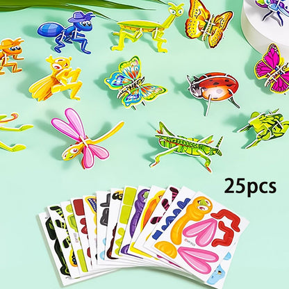 📢📢60% DE RÉDUCTION !!! ✨Puzzle 3D éducatif de dessins animés