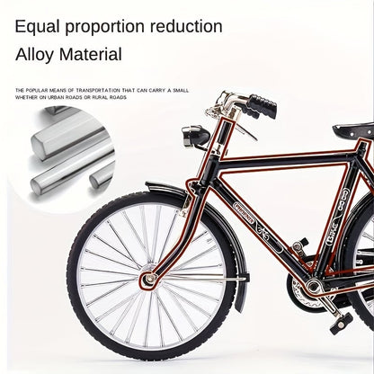 🚲 50% DE RÉDUCTION! ✨ Mini Modèle de Vélo en Alliage DIY – Créatif et Décoratif 🌟