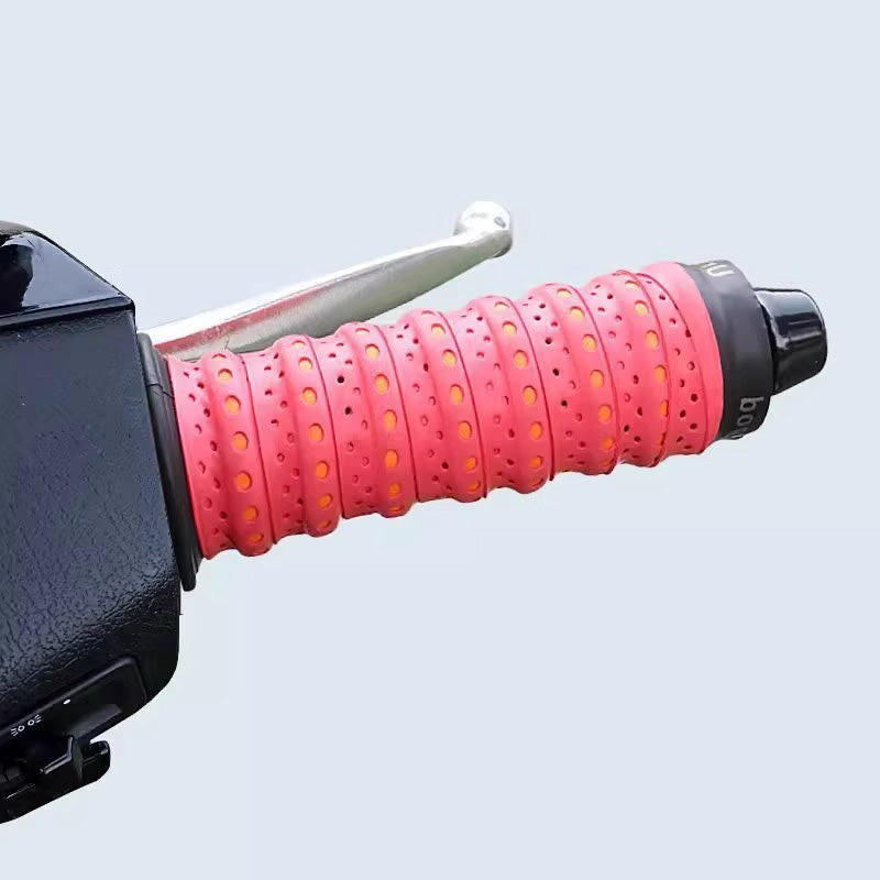 🔥Stock limité disponible 50 % DE RÉDUCTION🔥💯 Ruban de Guidon en Silicone Doux Antidérapant pour Moto