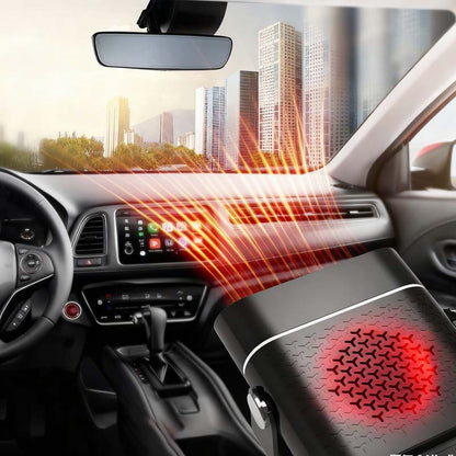 📢📢59 % DE RÉDUCTION ! 🚗Chauffage portable 2 en 1 pour voiture avec rotation à 360°