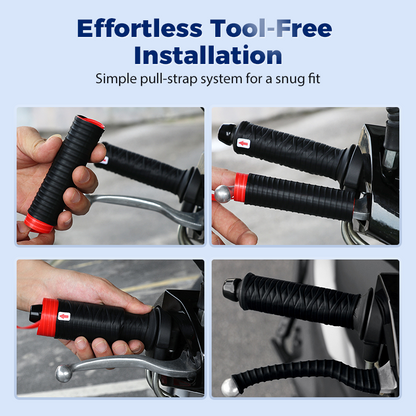 🔥Offres spéciales-Poignées universelles en silicone pour guidon et leviers de frein