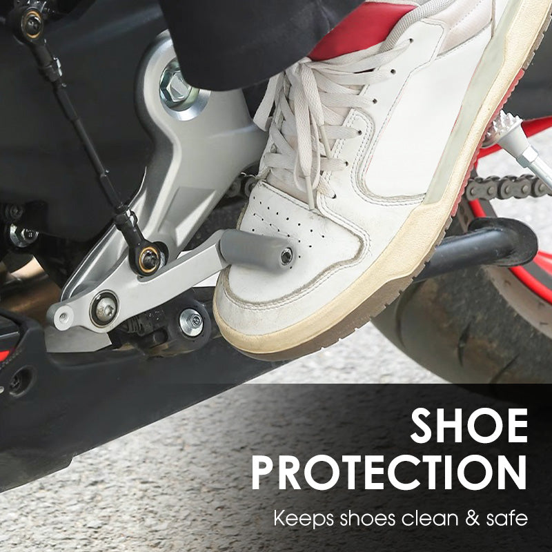 Couvercle de levier de vitesse pour moto — Maintenez-le fermement en place pour éviter tout déplacement.