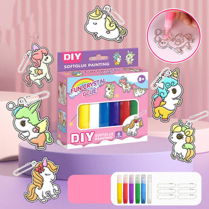 ✨Limited-time offer 👼DIY Bake-Free Gel Painting Set for Kids🚀