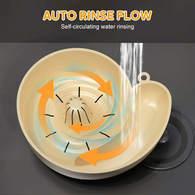 🔥Offres spéciales-Automatic Fruit ＆ Vegetable Washing Drainage Basket