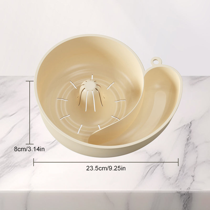 🔥Offres spéciales-Automatic Fruit ＆ Vegetable Washing Drainage Basket