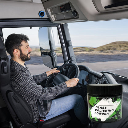 🔥Poudre de polissage pour vitres d'automobiles
