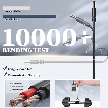 📢📢60 % DE RÉDUCTION !!! ✨Adaptateur universel haute efficacité pour chargeur de batterie au lithium