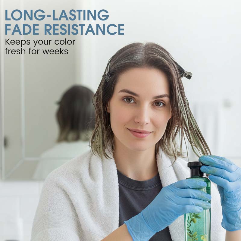 ✨ 50 % de réduction ! Teinture Capillaire Botanique aux Huiles Essentielles – Couleur Longue Durée, Sans Irritation & Nourrissante 🌿🖤