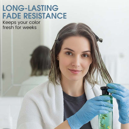 ✨ 50 % de réduction ! Teinture Capillaire Botanique aux Huiles Essentielles – Couleur Longue Durée, Sans Irritation & Nourrissante 🌿🖤