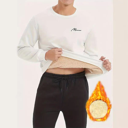 🔥 Warmes, hochwertiges Herren-Sweatshirt mit Fleece-Futter.