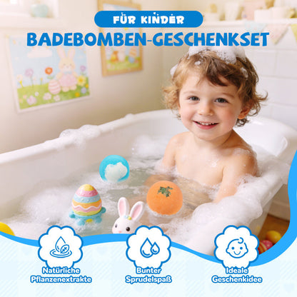 ⏳Limitiertes 50 % Rabatt⏰12-teiliges Badebomben-Geschenkset für Kinder🛁🫧