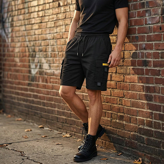 🔥Solange der Vorrat reicht 40 % Rabatt!🎉Lässige Cargo-Shorts für Herren mit Kordelzug