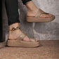 👡 50% RABATT! ✨ Damen Plateau-Sandalen mit Zehenriemen – Bequem, Stilvoll & Perfekt Für Den Sommer ☀️