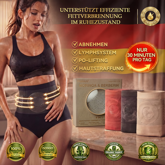 💥 LIMITIERT: 2026 BODY-CARE SHORTS 🌾 Moringa + Berberin 4-in-1 Design 👖 unterstützend für eine schlankere Silhouette & ganztags bequem 🔥