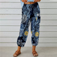 🌺🔥 50% RABATT ✨ Vintage Jogginghose mit Blumenmuster & hoher Taille – bequem, stylisch & voll im Trend 💫