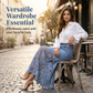 👗✨ 50% RABATT! Jeansrock für Damen mit durchbrochener Spitzenborte – Lässig, romantisch & perfekt für Sommer & Alltag 🌸