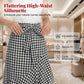 👗 Damen High-Waist Asymmetrical Ruffle Maxi Skirt – eleganter Look, figurschmeichelnd & vielseitig – perfekt für jeden Anlass