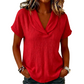 👕 Damen Loose Fit Knit Tee – luftig, bequem & vielseitig – perfekt für Alltag, Büro & Freizeit