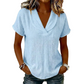 👕 Damen Loose Fit Knit Tee – luftig, bequem & vielseitig – perfekt für Alltag, Büro & Freizeit