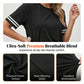🔥Neuheiten & Bestseller-Damen lässiges zweiteiliges Set mit Seitenstreifen